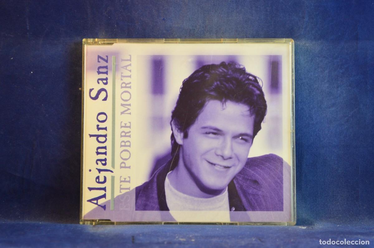 CDs de m&uacute;sica: ALEJANDRO SANZ - ESTE POBRE MORTAL - CD SINGLE - Foto 1