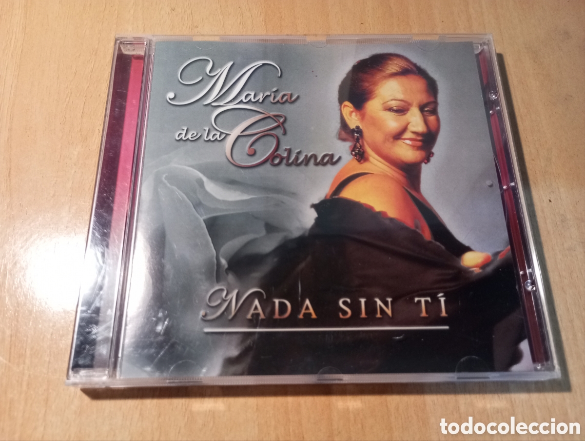 CDs de m&uacute;sica: CD Maria de la colina nada sin ti - Foto 1