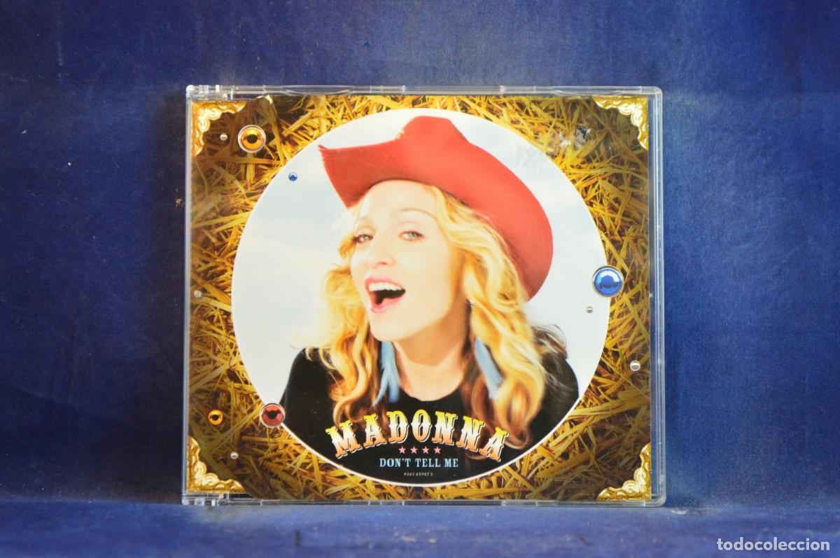 CDs de m&uacute;sica: MADONNA &ndash; DONT TELL ME - CD SINGLE - Foto 1