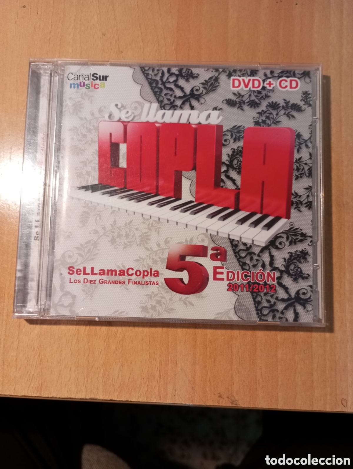 CDs de m&uacute;sica: CD y dvd se llama copla 5 edicion 2011 2012 - Foto 1