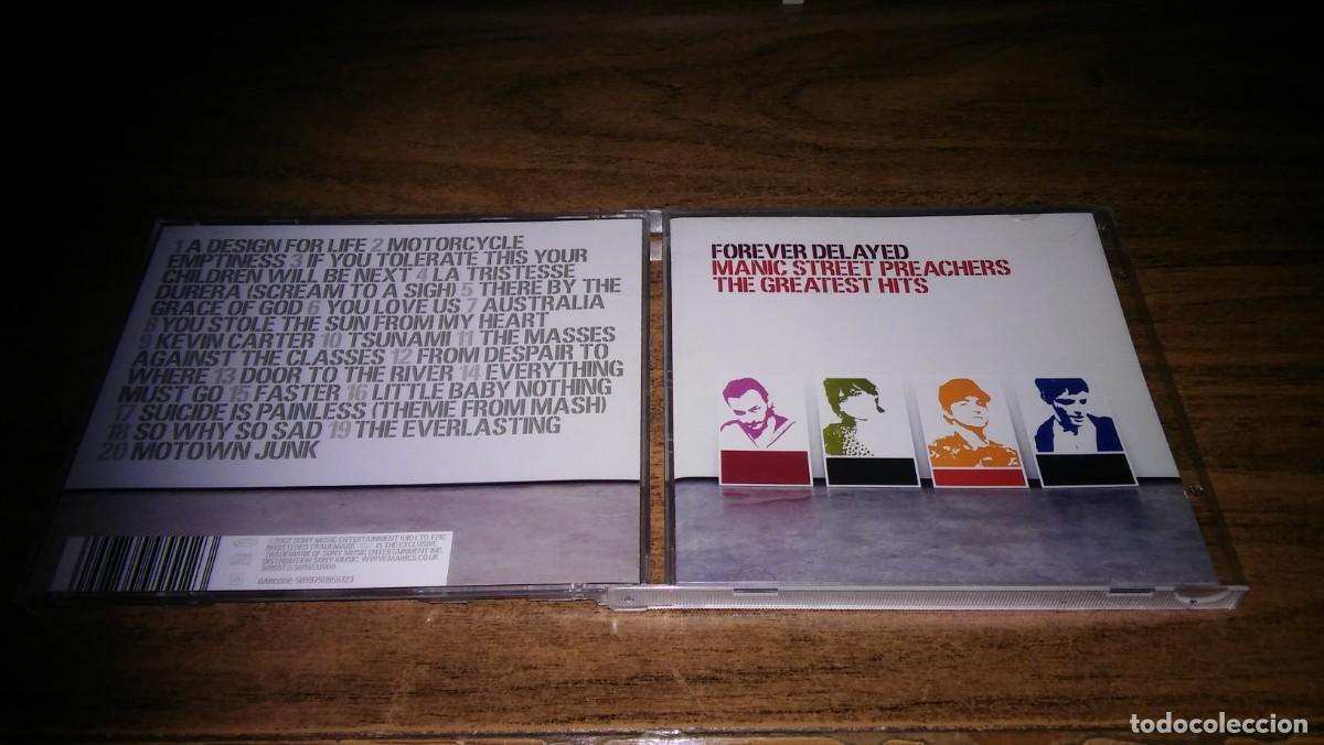 CDs de m&uacute;sica: MANIC STREET PREACHERS - FOREVER DELAYED (1 CD) - Foto 1