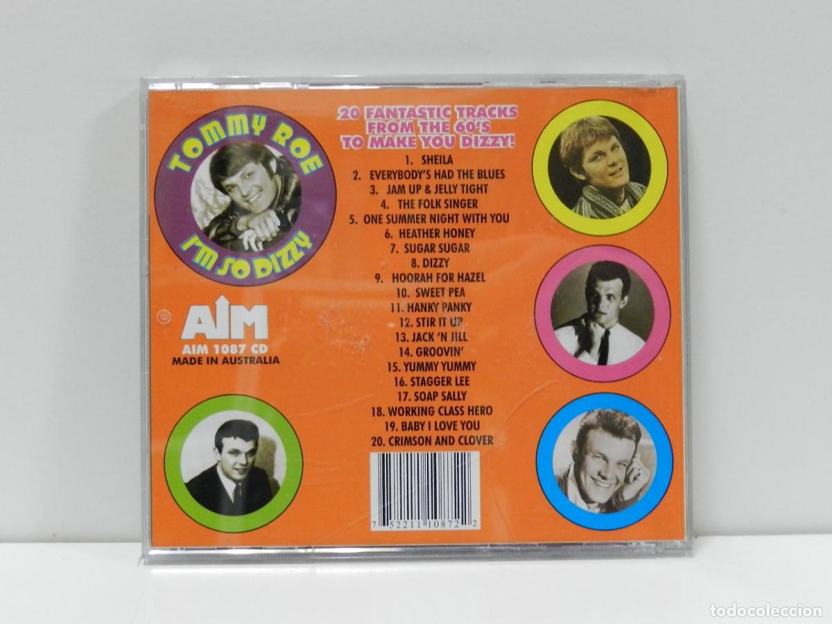 CDs de m&uacute;sica: DISCO CD. Tommy Roe &ndash; Im So Dizzy. COMPACT DISC. - Foto 2