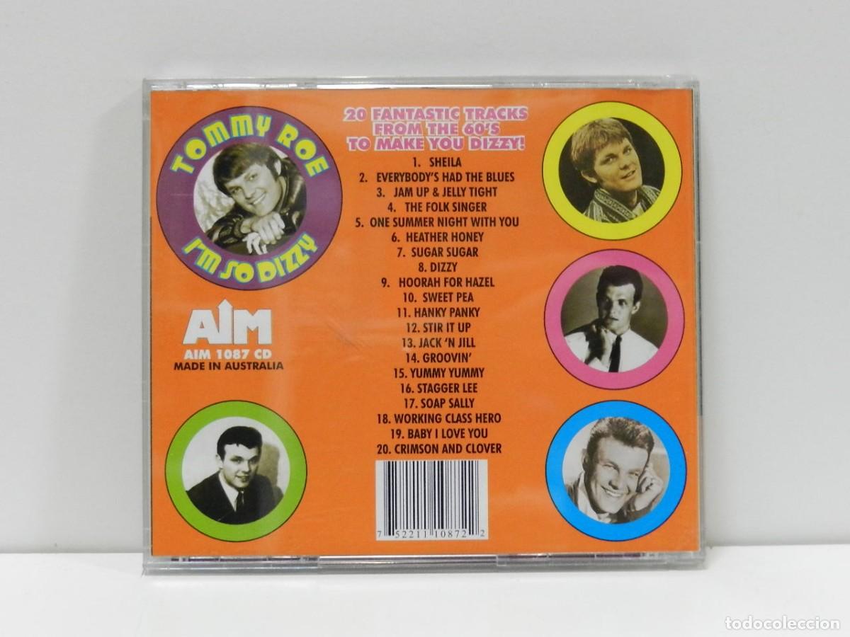 CDs de m&uacute;sica: DISCO CD. Tommy Roe &ndash; Im So Dizzy. COMPACT DISC. - Foto 2