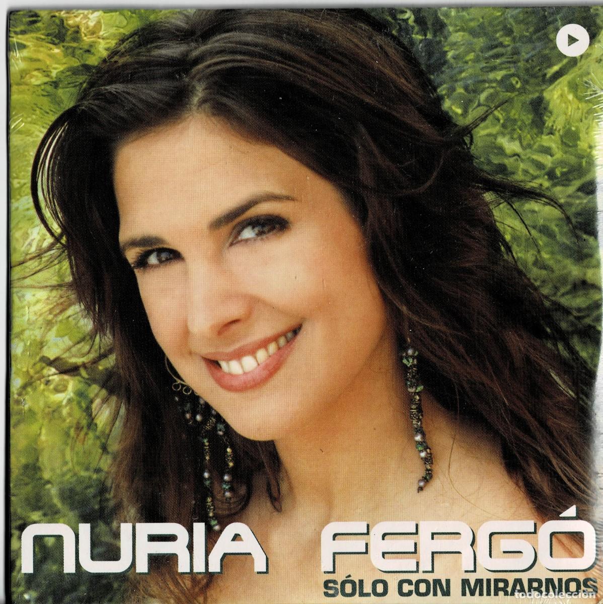 CDs de m&uacute;sica: NURIA FERGO SOLO CON MIRARNOS. CD-SINGLE-237 - Foto 1