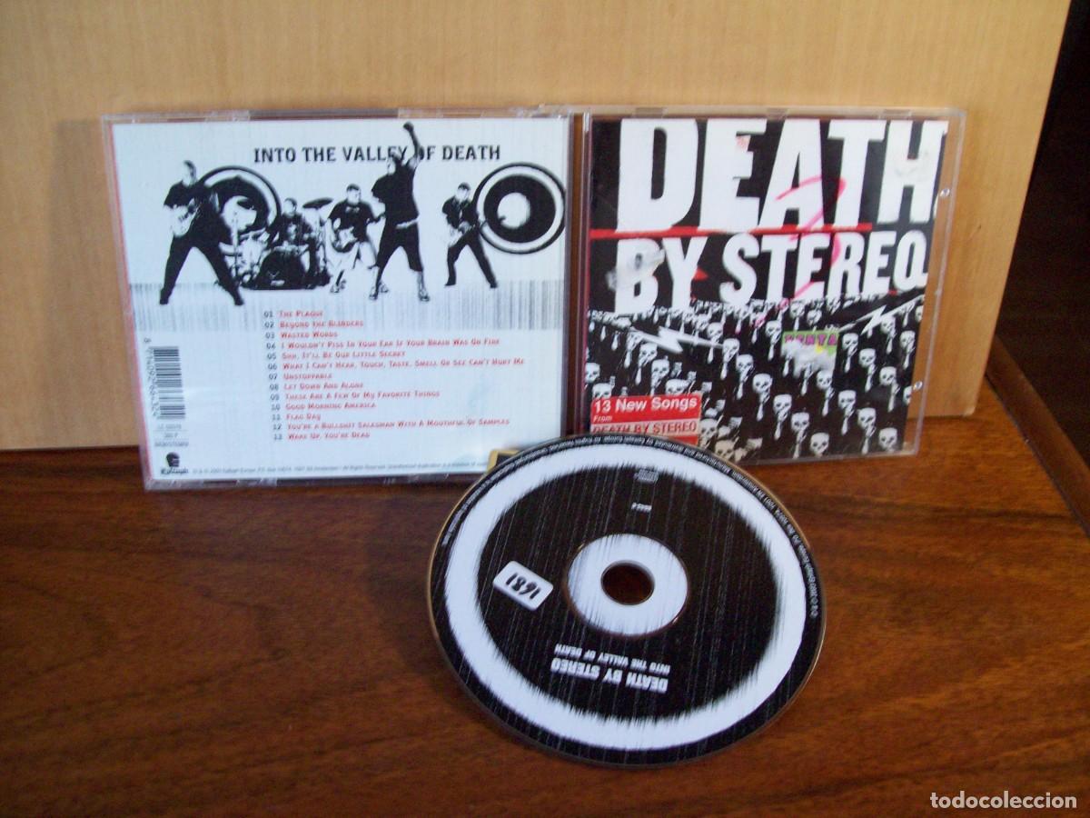 CD de M&uacute;sica: DEATH BY STEREO - INTO THE VALLEY OF DEATH - CD 13 CANCIONES 2003