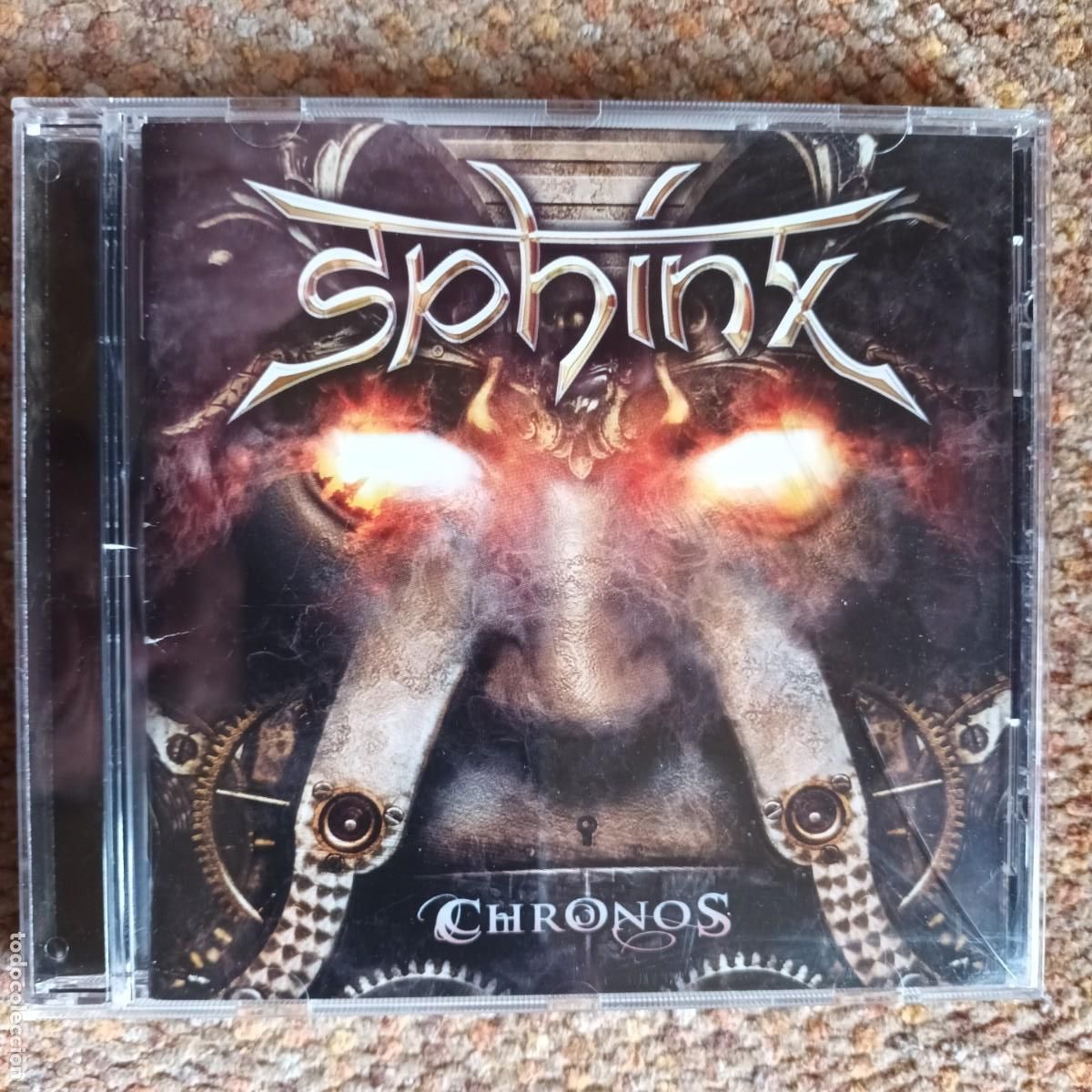 CDs de m&uacute;sica: Sphinx , Chronos , CD 2013 Spain , estado impecable . Heavy Nacional - Foto 1