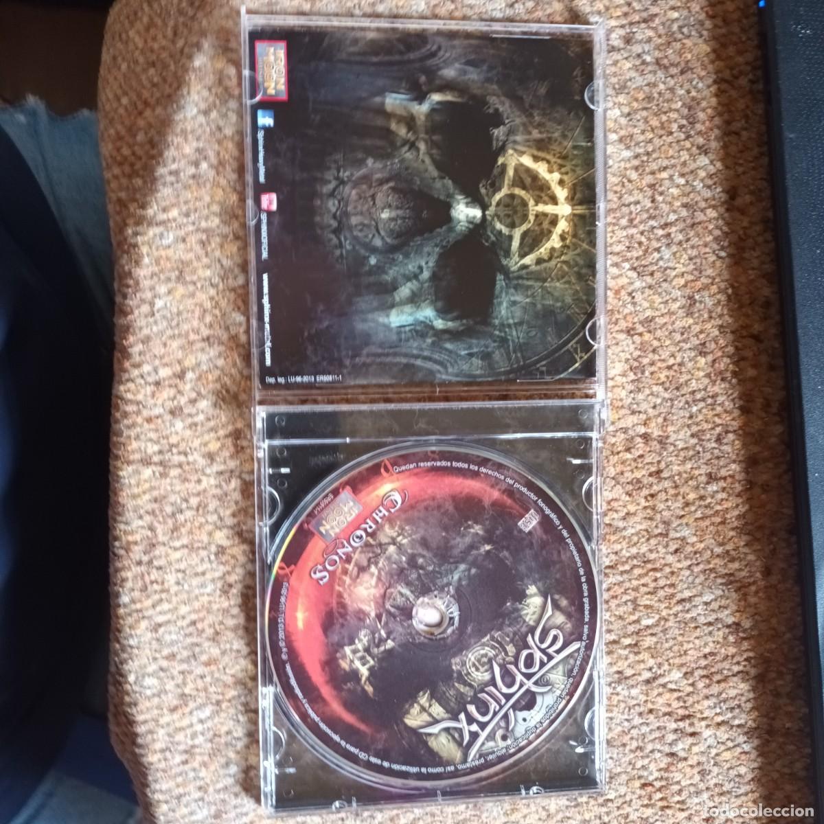 CDs de m&uacute;sica: Sphinx , Chronos , CD 2013 Spain , estado impecable . Heavy Nacional - Foto 3