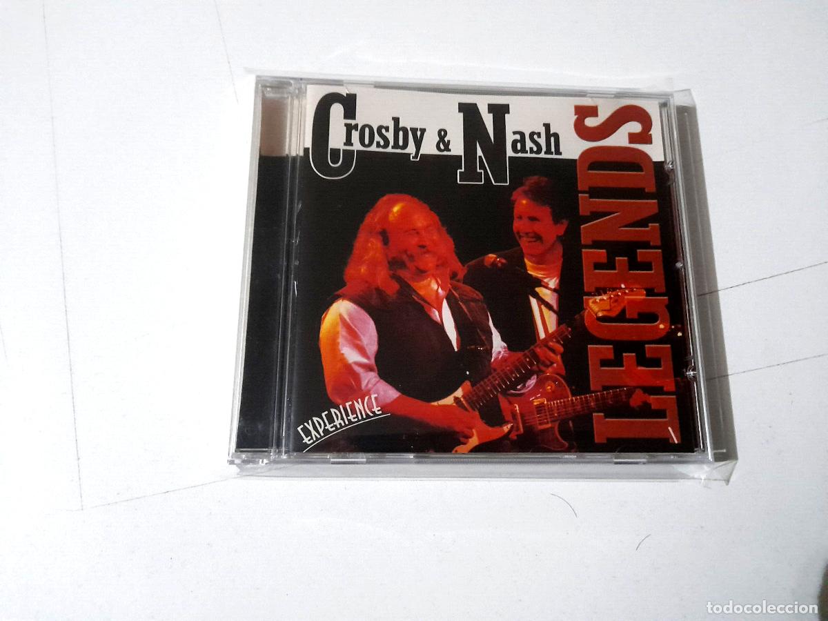 CDs de m&uacute;sica: CROSBY & NASH &rdquo;LEGENDS&rdquo; CD 11 TRACKS - Foto 1
