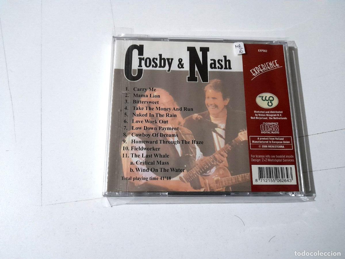 CDs de m&uacute;sica: CROSBY & NASH &rdquo;LEGENDS&rdquo; CD 11 TRACKS - Foto 2