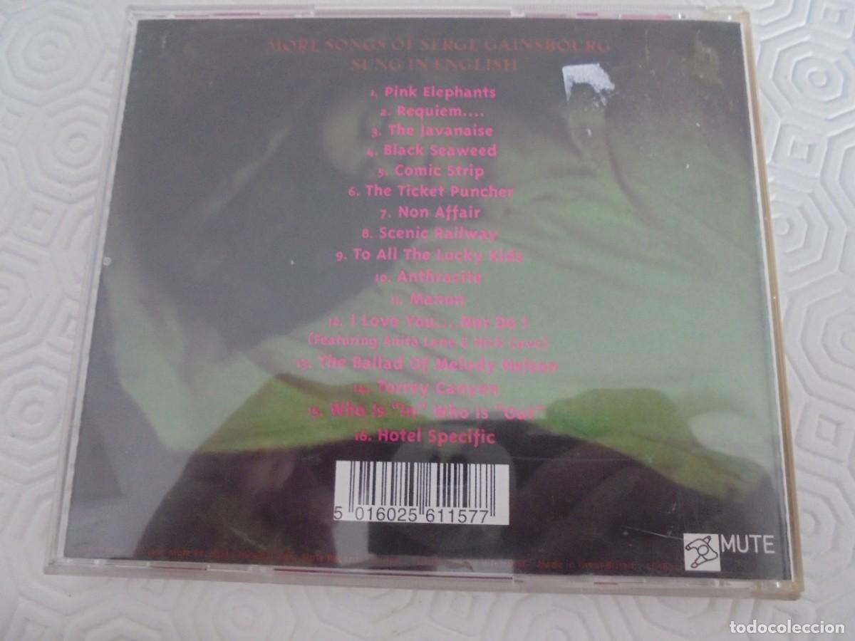 CDs de m&uacute;sica: MICK HARVEY. PINK ELEPHANTS. COMPACTO. - Foto 2