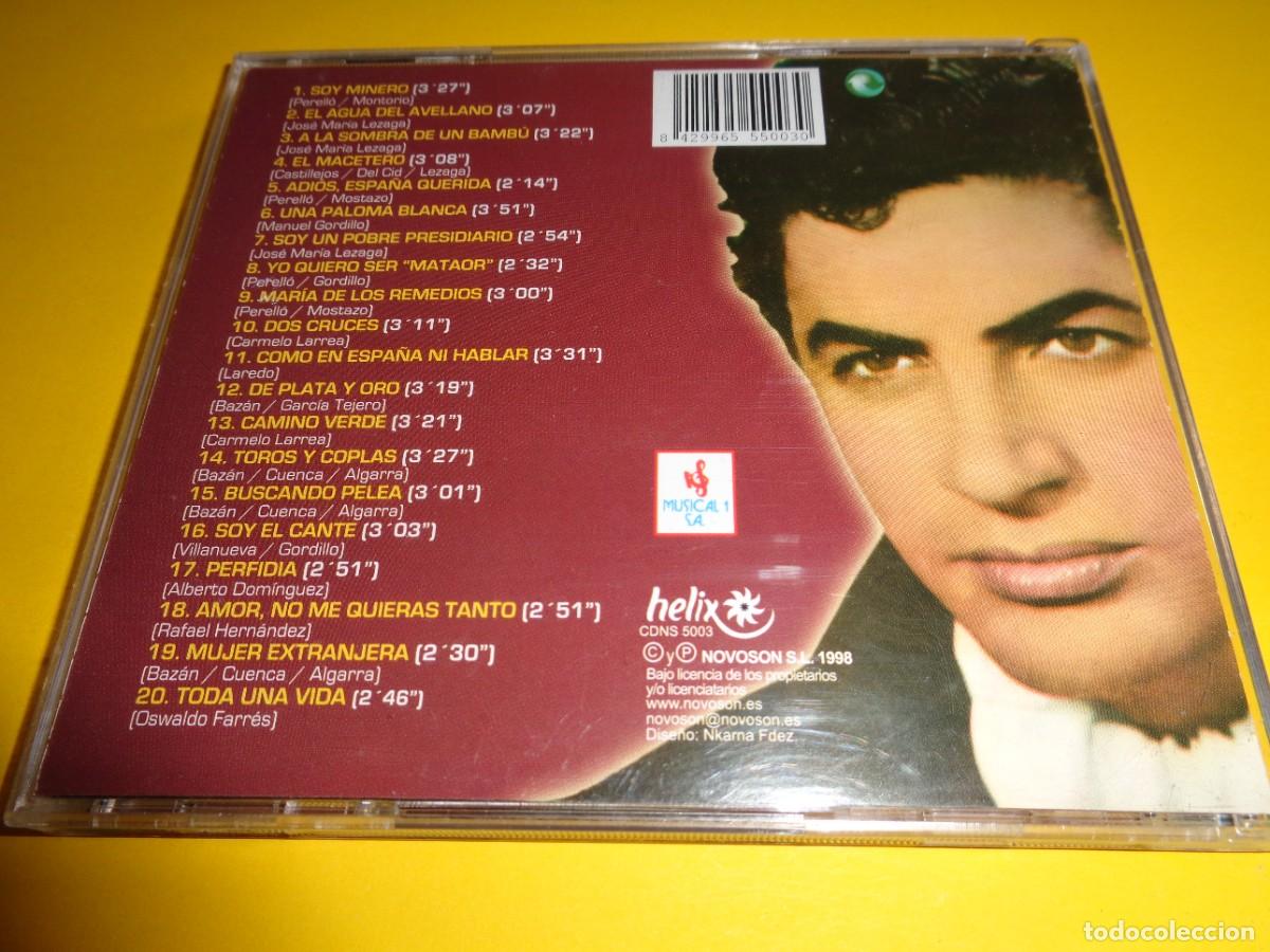 CDs de m&uacute;sica: ANTONIO MOLINA / SUS 20 MEJORES &Eacute;XITOS / CD - Foto 2