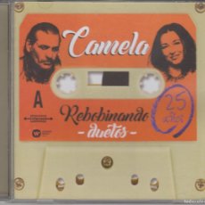 CDs de Música: CAMELA CD REBOBINANDO - DUETOS - 25 AÑOS 2019 CON ALASKA DAVID BISBAL MEDINA AZAHARA