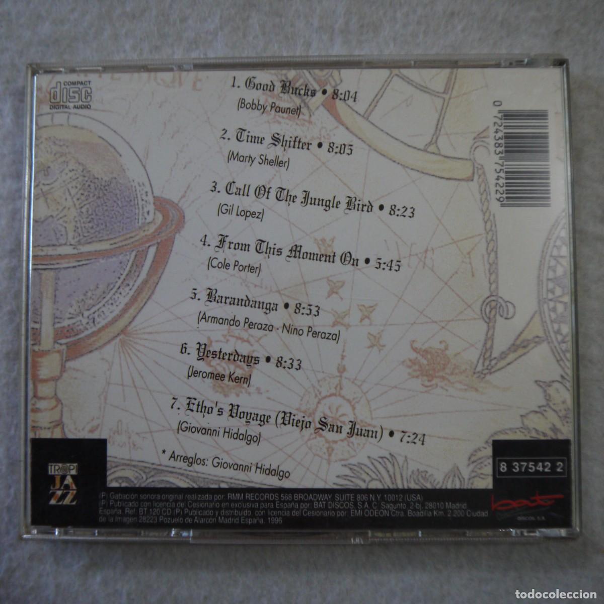CDs de m&uacute;sica: GIOVANNI HIDALGO - THIME SHIFTER - CD 1996 - Foto 3