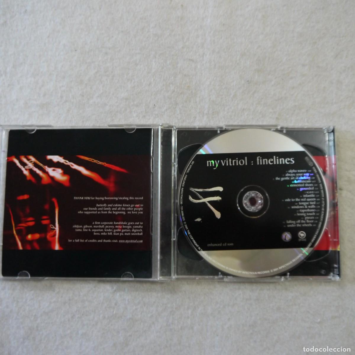 CDs de m&uacute;sica: MY VITRIOL - FINELINES / BETWEEN THE LINES - 2 CD 2002 - Foto 2