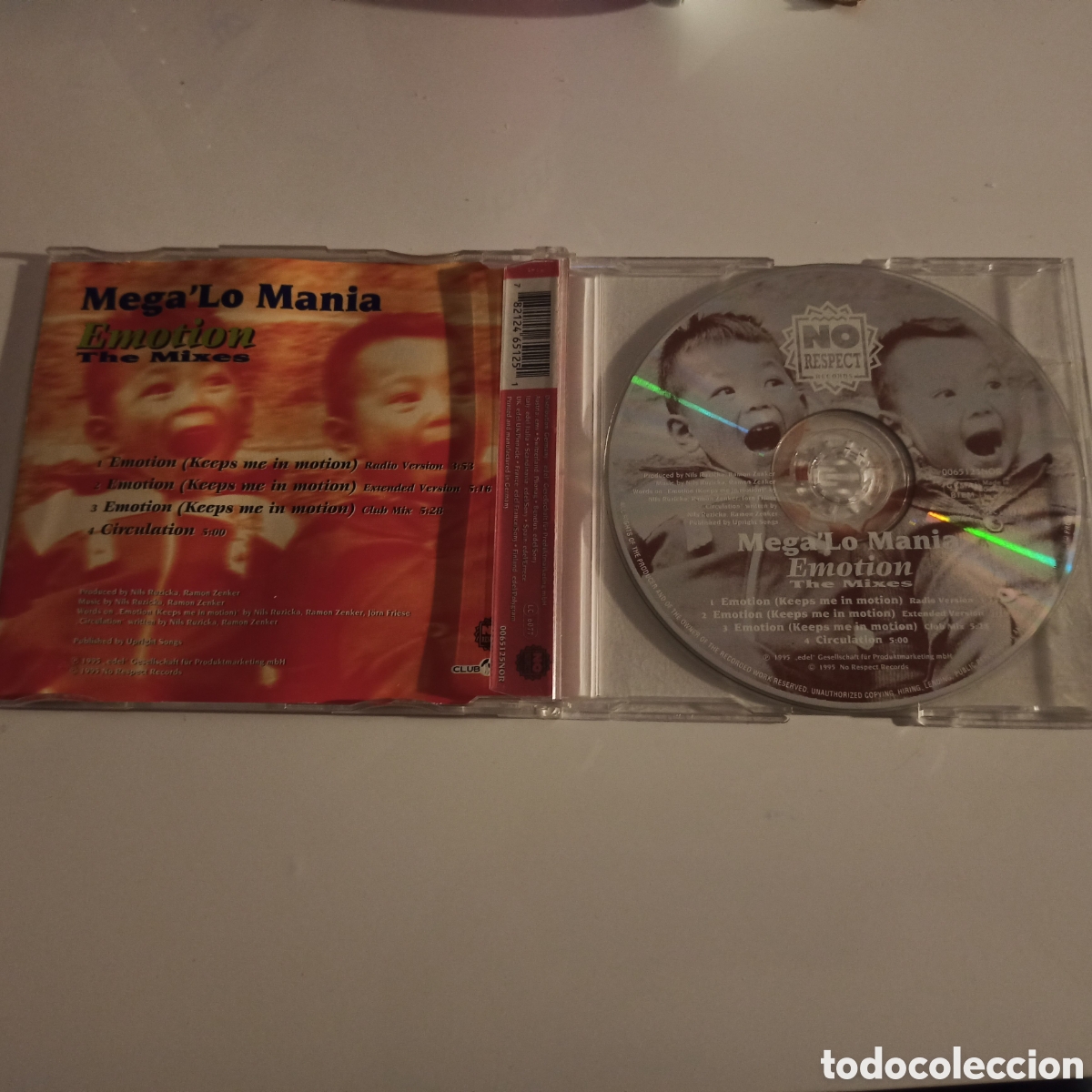 CDs de m&uacute;sica: Mega Lo Mania - Emotion (CD, Maxi) - Foto 2