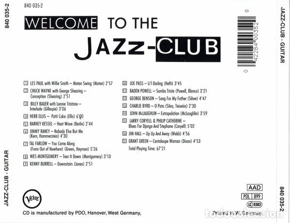 CDs de m&uacute;sica: Jazz-Club &bull; Guitar - Foto 2