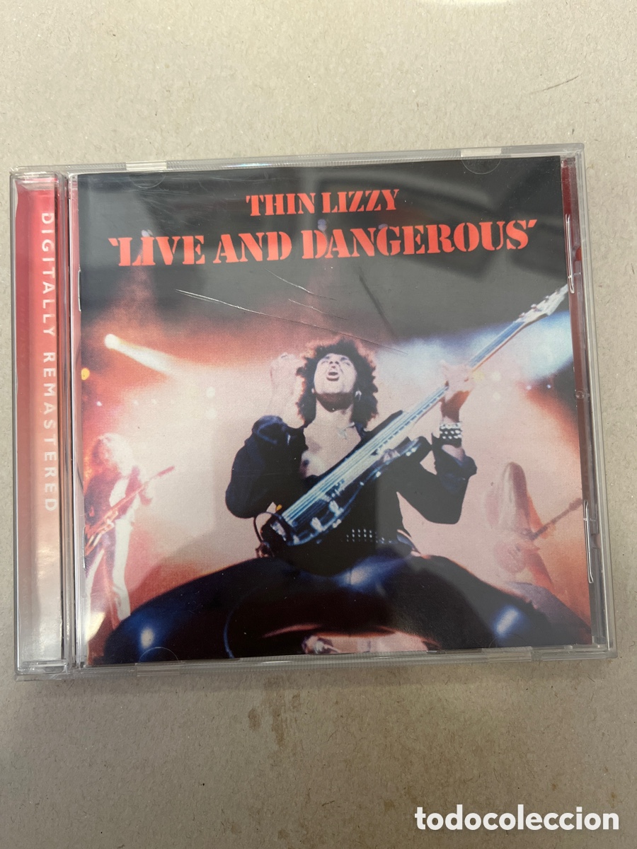 CDs de m&uacute;sica: Thin Lizzy. Live and santeros. CD - Foto 1