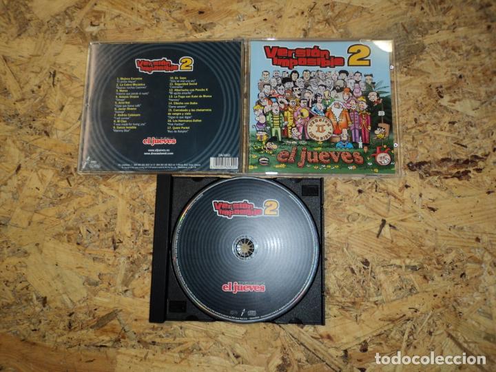 CDs de m&uacute;sica: VERSION IMPOSIBLE 2 - EL JUEVES (RECOPILATORIO) - Foto 1