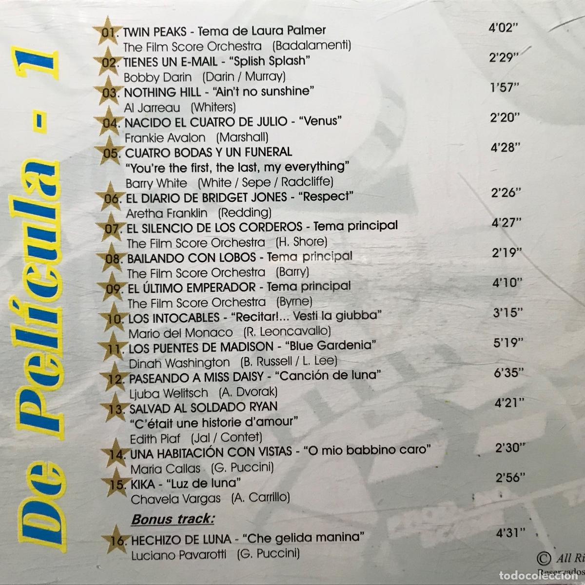 CDs de m&uacute;sica: Various ● De Pel&iacute;cula ● 3xCD, Compilation - Foto 10