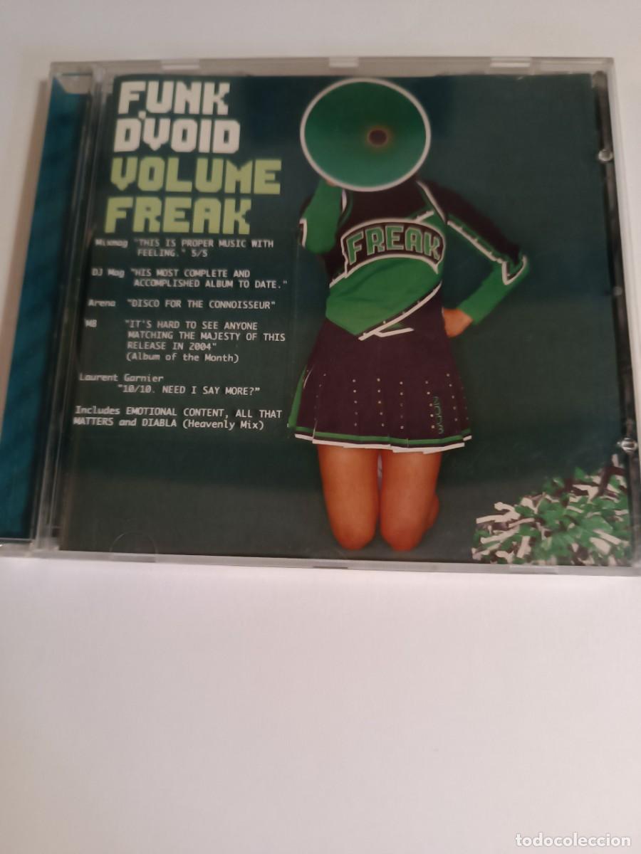 CDs de m&uacute;sica: Funk DVoid / Volume Freak (Techno-House) - Foto 1