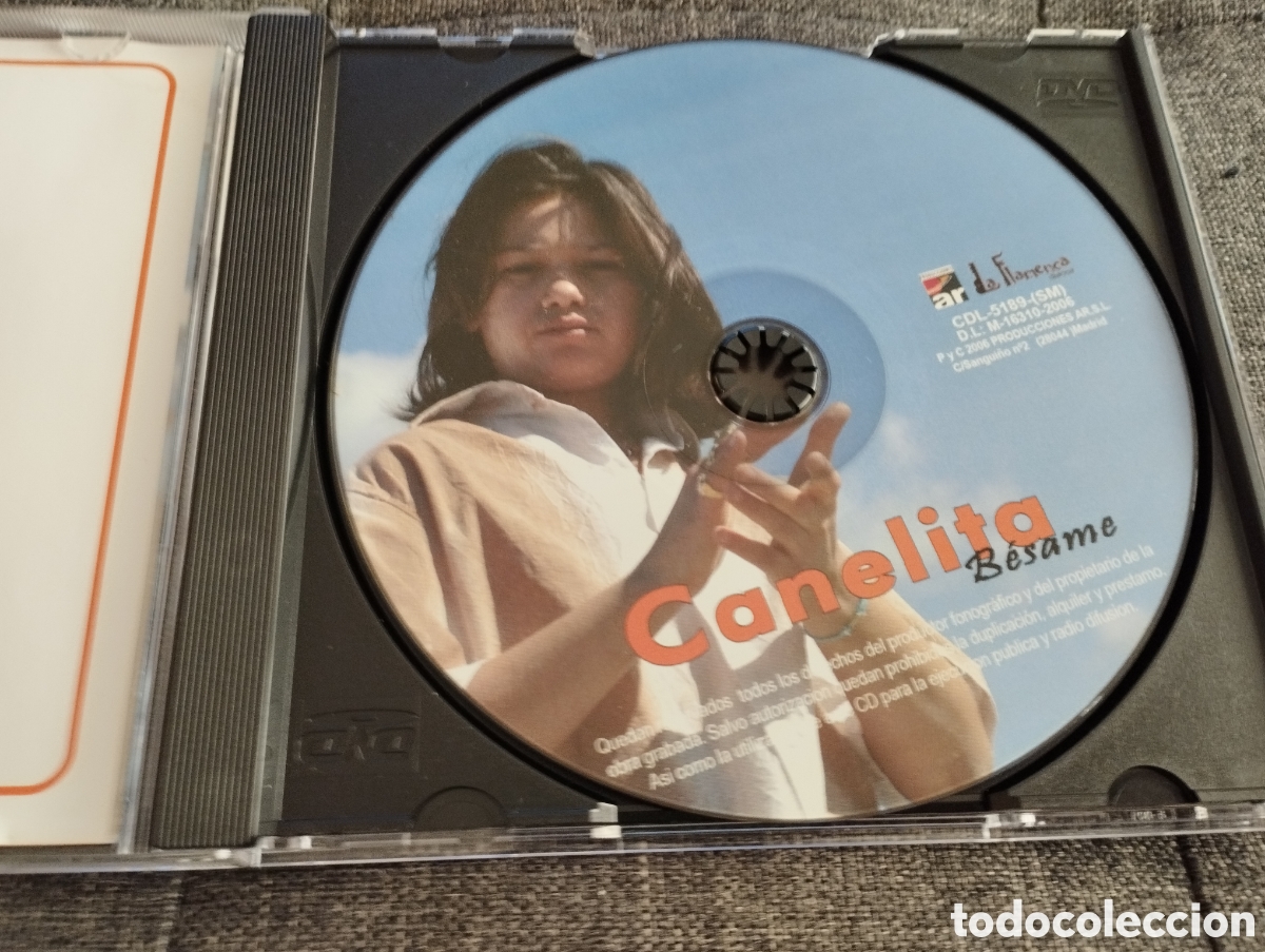 CDs de m&uacute;sica: CANELITA. B&Eacute;SAME (CD) - Foto 2