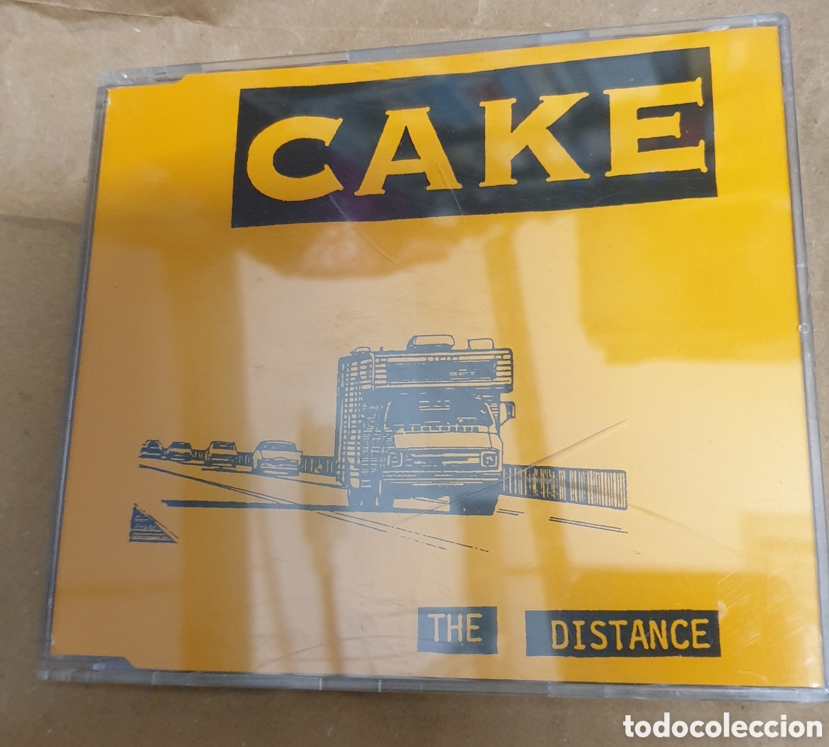 CDs de m&uacute;sica: Cake - The distance. Cd single - Foto 1