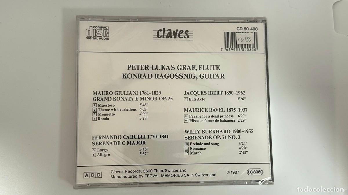 CDs de m&uacute;sica: Flauta y guitarra - Foto 2
