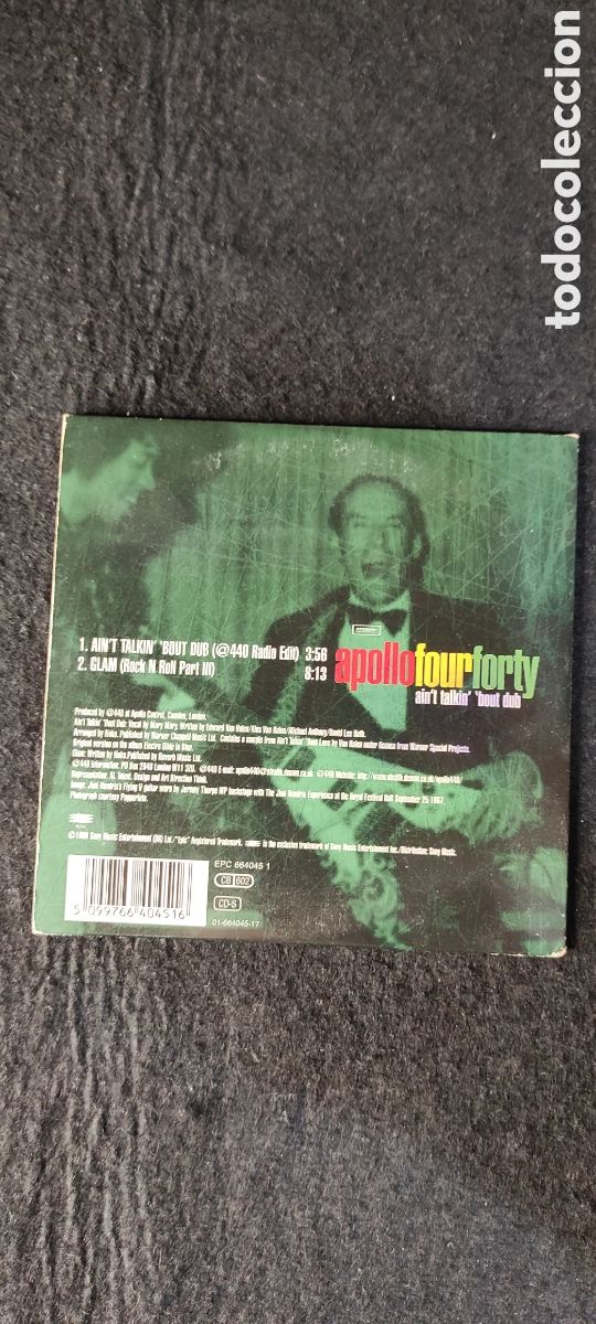 CDs de m&uacute;sica: CD single Apollo Four Forty, Aint talking about dub - Foto 2