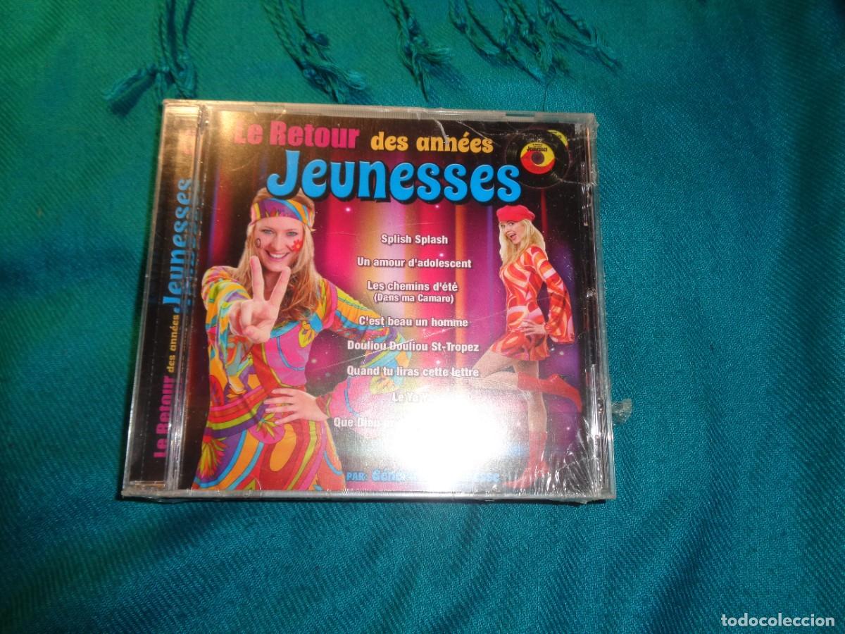 CDs de m&uacute;sica: LE RETOUR DES ANNEES JEUNESSES. GENERATION JEUNESSE. CD. PRECINTADO (#)