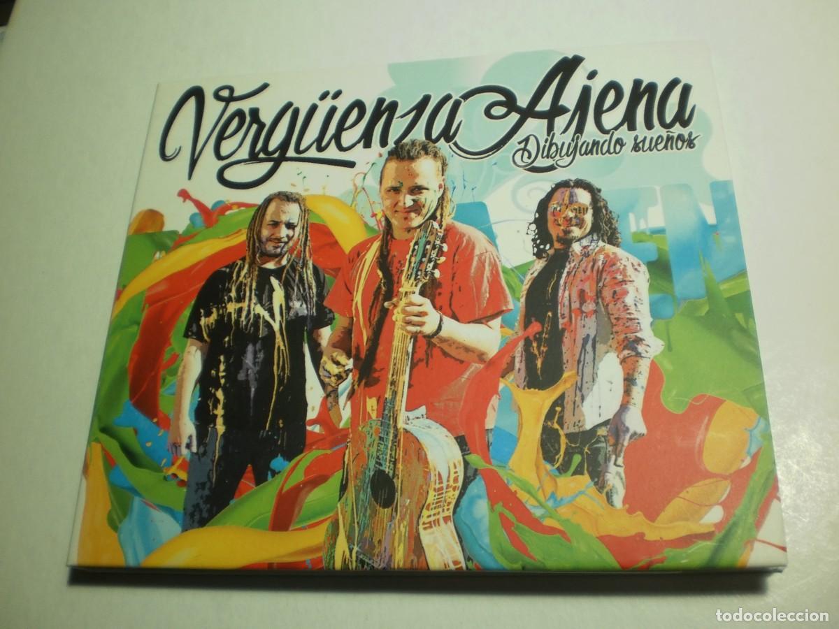 CDs de Musique: cd verg&uuml;enza ajena. dibujando sue&ntilde;os. mediaframe 2015 spain. 11 temas. libreto (seminuevo)