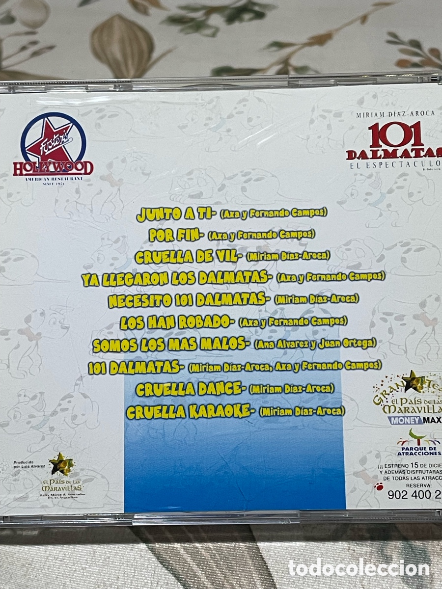 CDs de m&uacute;sica: 101 D&aacute;lmatas - Foto 3
