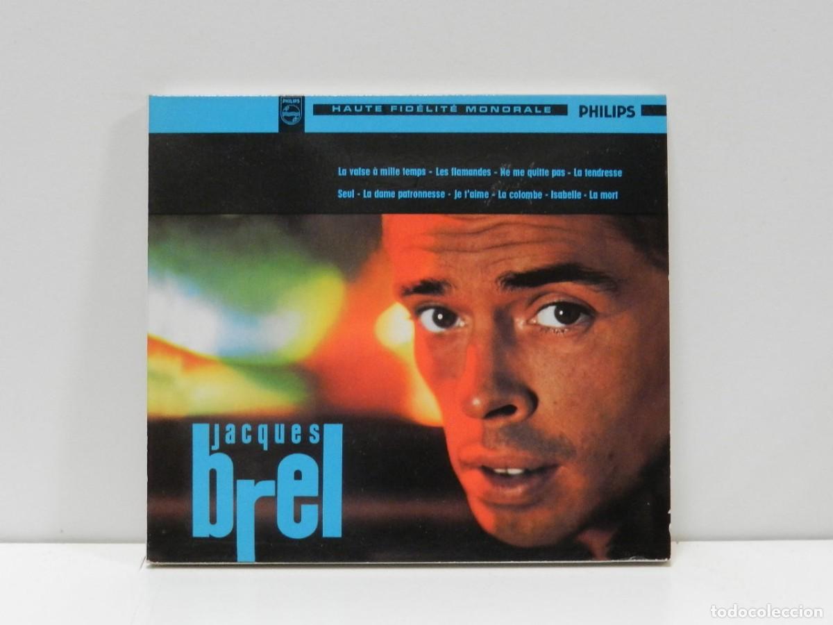 CDs de m&uacute;sica: DISCO CD. Jacques Brel &ndash; La Valse &Agrave; Mille Temps. COMPACT DISC. - Foto 1