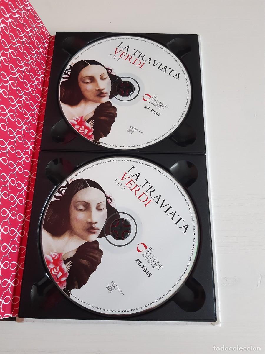 CDs de m&uacute;sica: Verdi La Traviata dos CDs - Foto 2