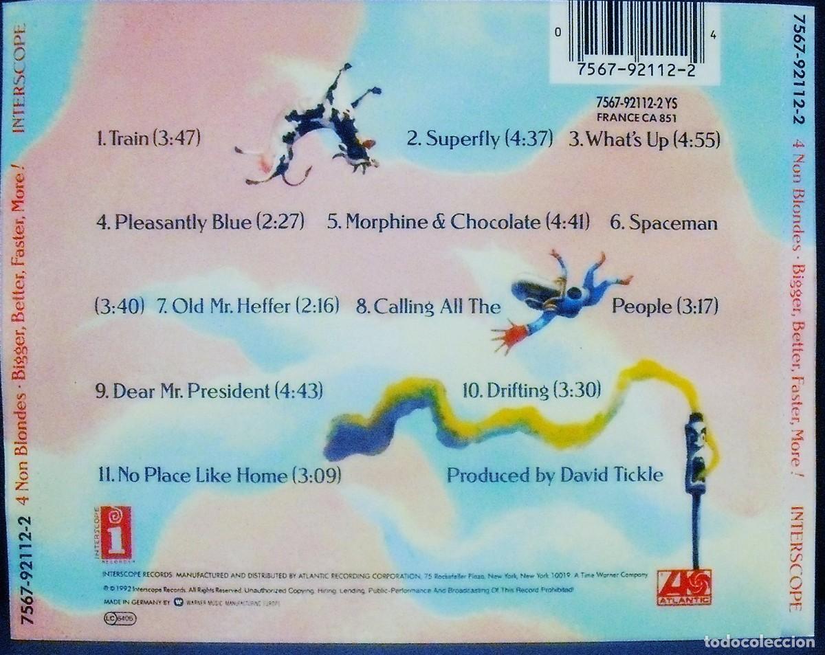 CDs de m&uacute;sica: 4 NON BLONDIES CD - Foto 2