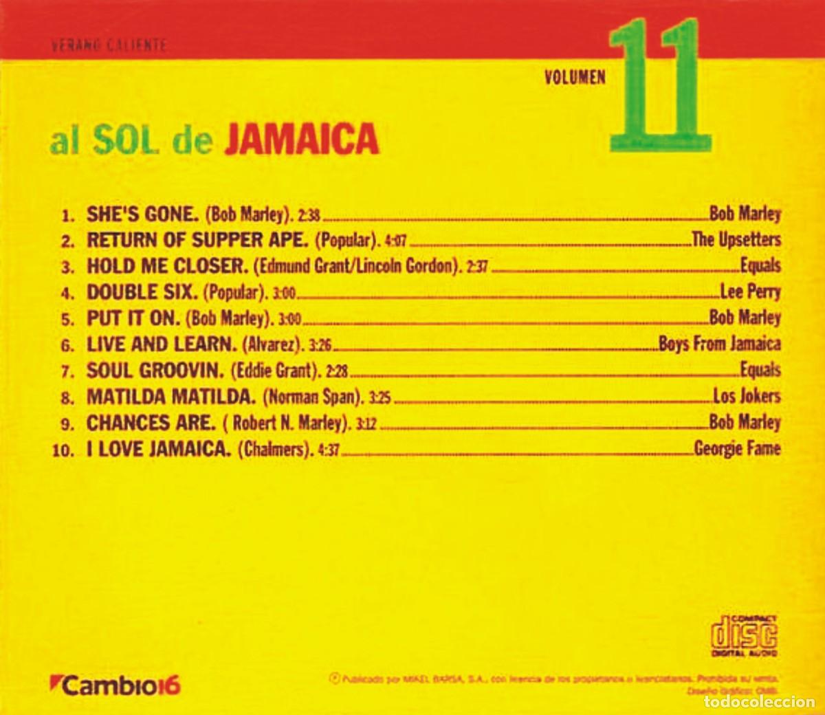CDs de m&uacute;sica: AL SOL DE JAMAICA CD - Foto 2