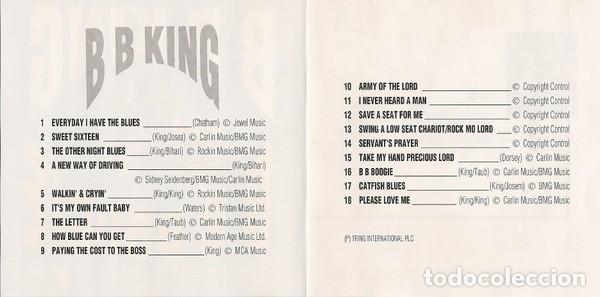 CDs de m&uacute;sica: BB KING BOOGIE CD - Foto 4