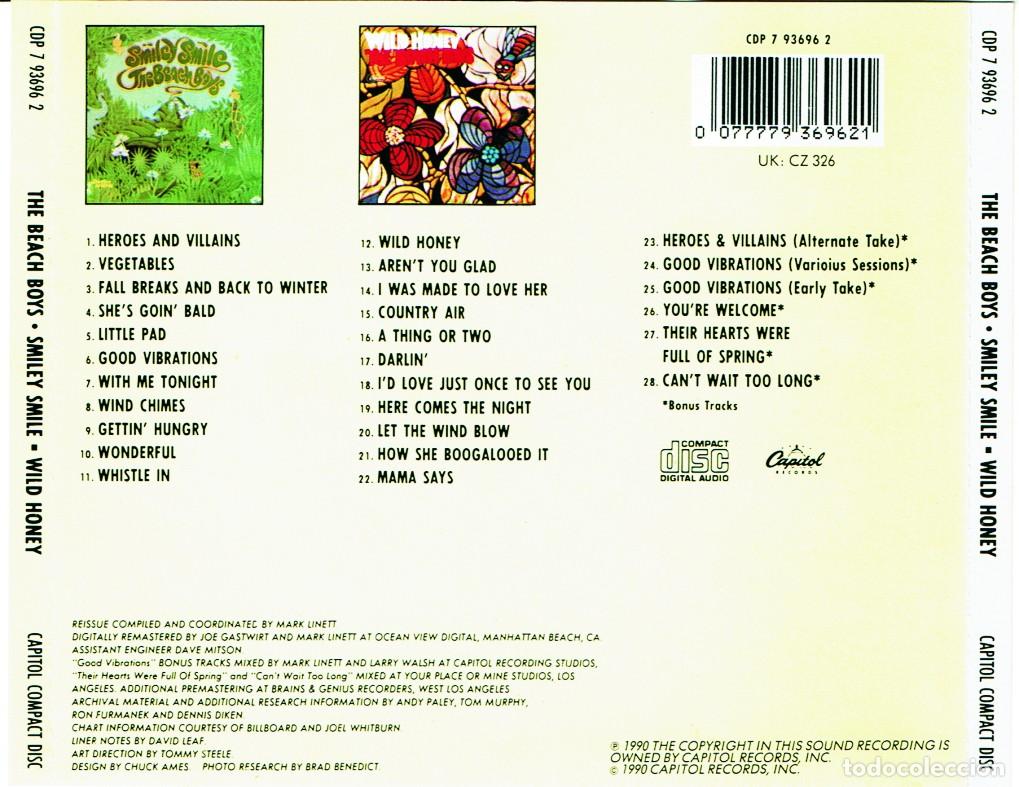 CDs de m&uacute;sica: THE BEACH BOYS CD - Foto 3