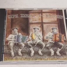 CDs de Música: KEPA, ZABALETA ETA MOTRIKU / INFERNUKO KAUSPOA / CD-TRIKI-1998 / 12 TEMAS / IMPECABLE.