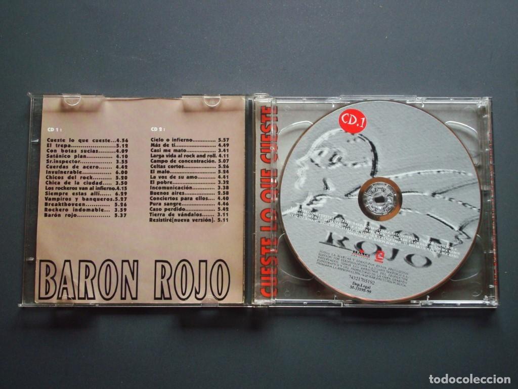 CDs de m&uacute;sica: Bar&oacute;n Rojo - Cueste lo que cueste (Doble CD) - Foto 2
