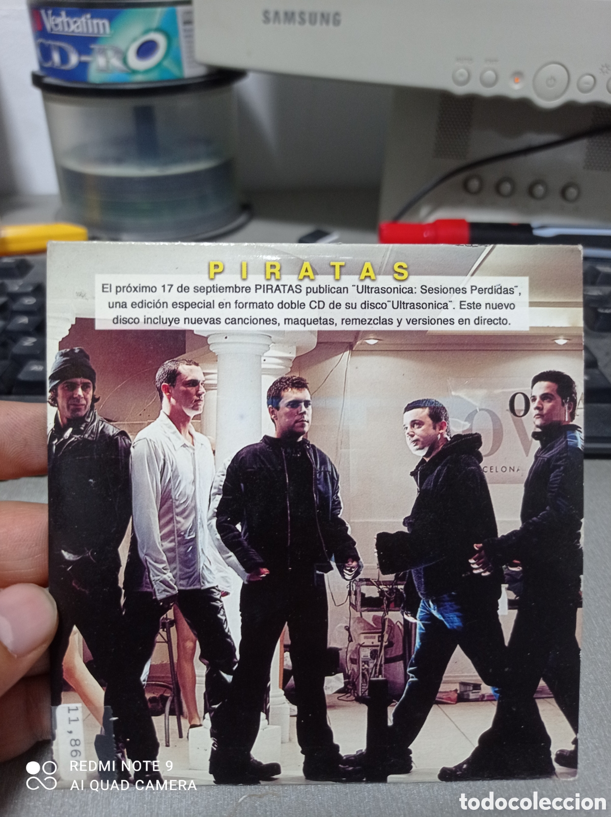 CDs de m&uacute;sica: Los piratas CD promocional de inavidable - Foto 1