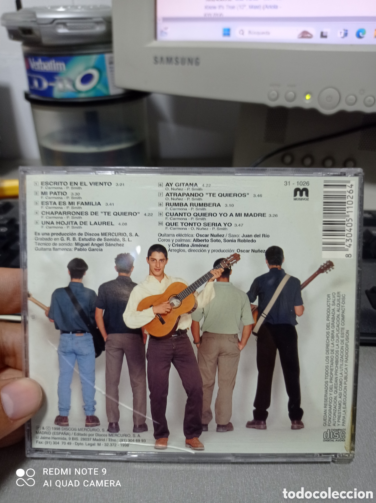 CDs de m&uacute;sica: Kaliche escrito en el viento - Foto 2