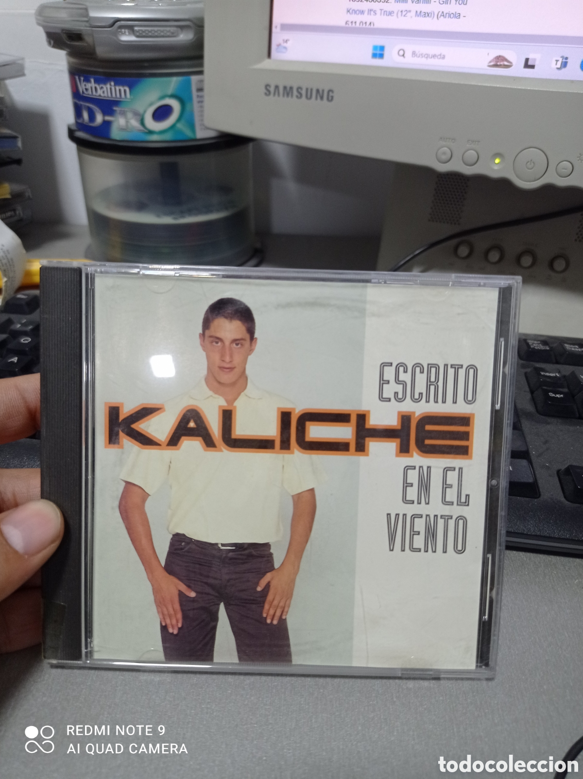 CDs de m&uacute;sica: Kaliche escrito en el viento - Foto 1