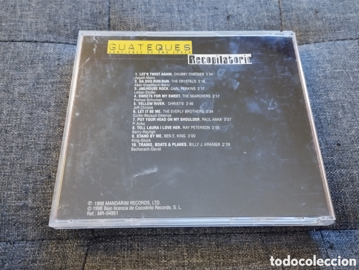 CDs de m&uacute;sica: GUATEQUES. RECOPILATORIO (CD) - Foto 3