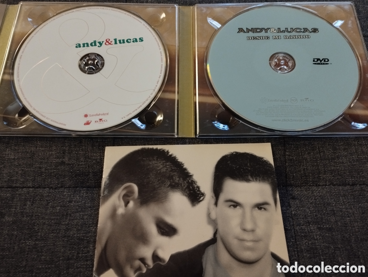 CDs de m&uacute;sica: ANDY & LUCAS. DESDE MI BARRIO (CD + DVD) - Foto 3