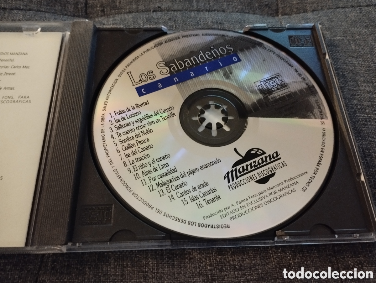 CDs de m&uacute;sica: LOS SABANDE&Ntilde;OS CON ALFREDO KRAUS (CD) - Foto 2