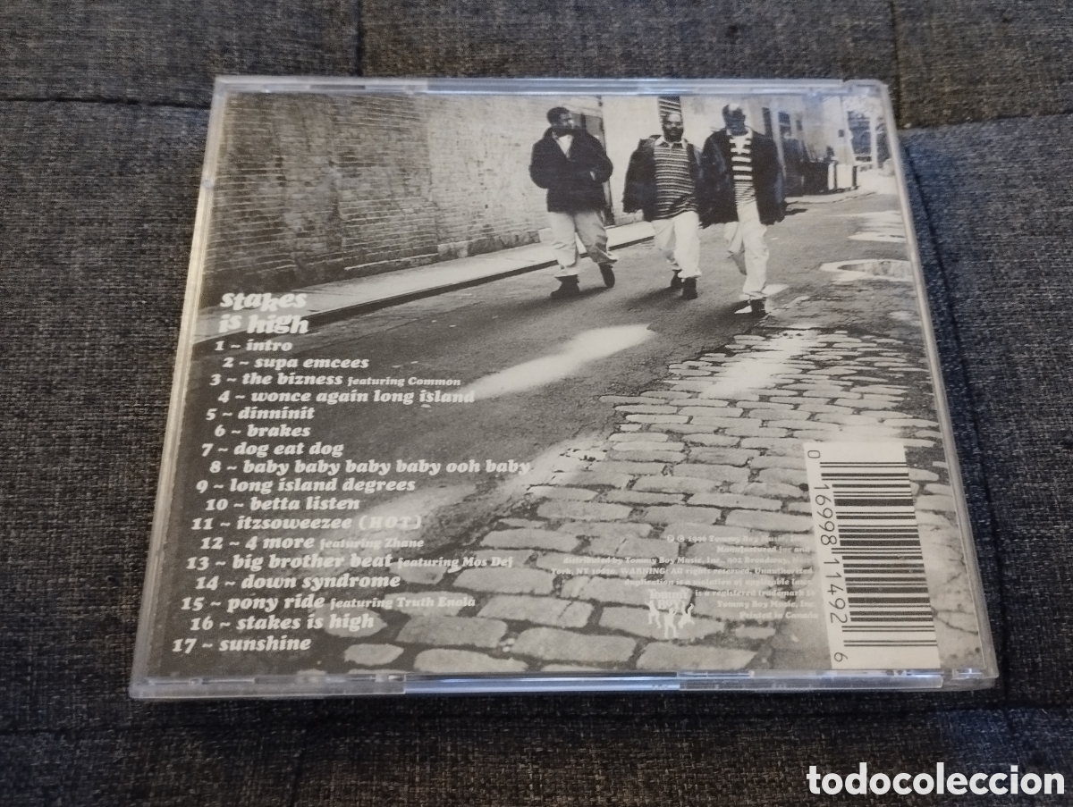 CDs de m&uacute;sica: STAKES IS HIGH. DE LA SOUL (CD) - Foto 3