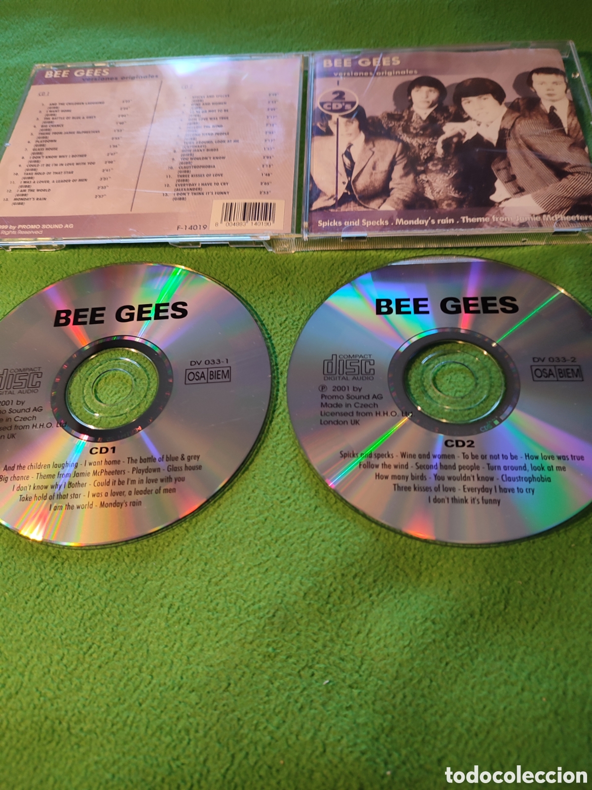 CDs de m&uacute;sica: Bee Gees - Versiones originales 2 CDs - Foto 2