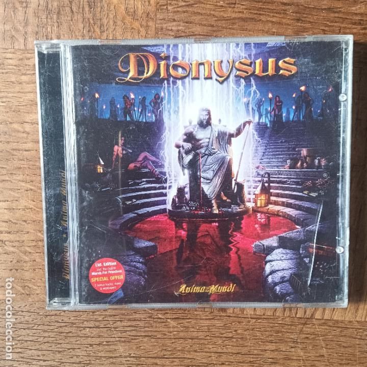 CDs de m&uacute;sica: DIONYSUS, ANIMA MUNDI. CD - Foto 1