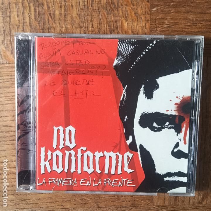CDs de m&uacute;sica: NO KONFORME, LA PRIMERA EN LA FRENTE. CD - Foto 1