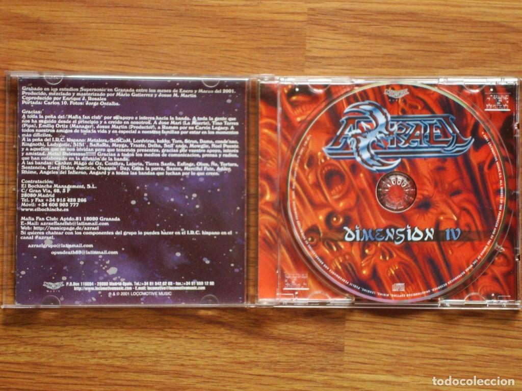 CDs de m&uacute;sica: Azrael - Dimensi&oacute;n IV - Foto 2